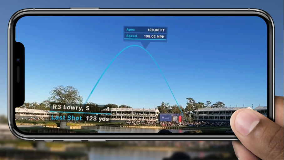 PGA Tour & Réalité Augmentée : La nouvelle application AR